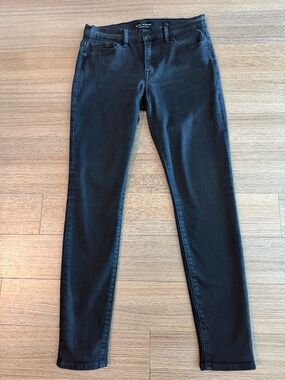 Lucky Brand Brooke Legging Jeans Womens Size 4/27 Black Skinny Stretch 27 Inseam